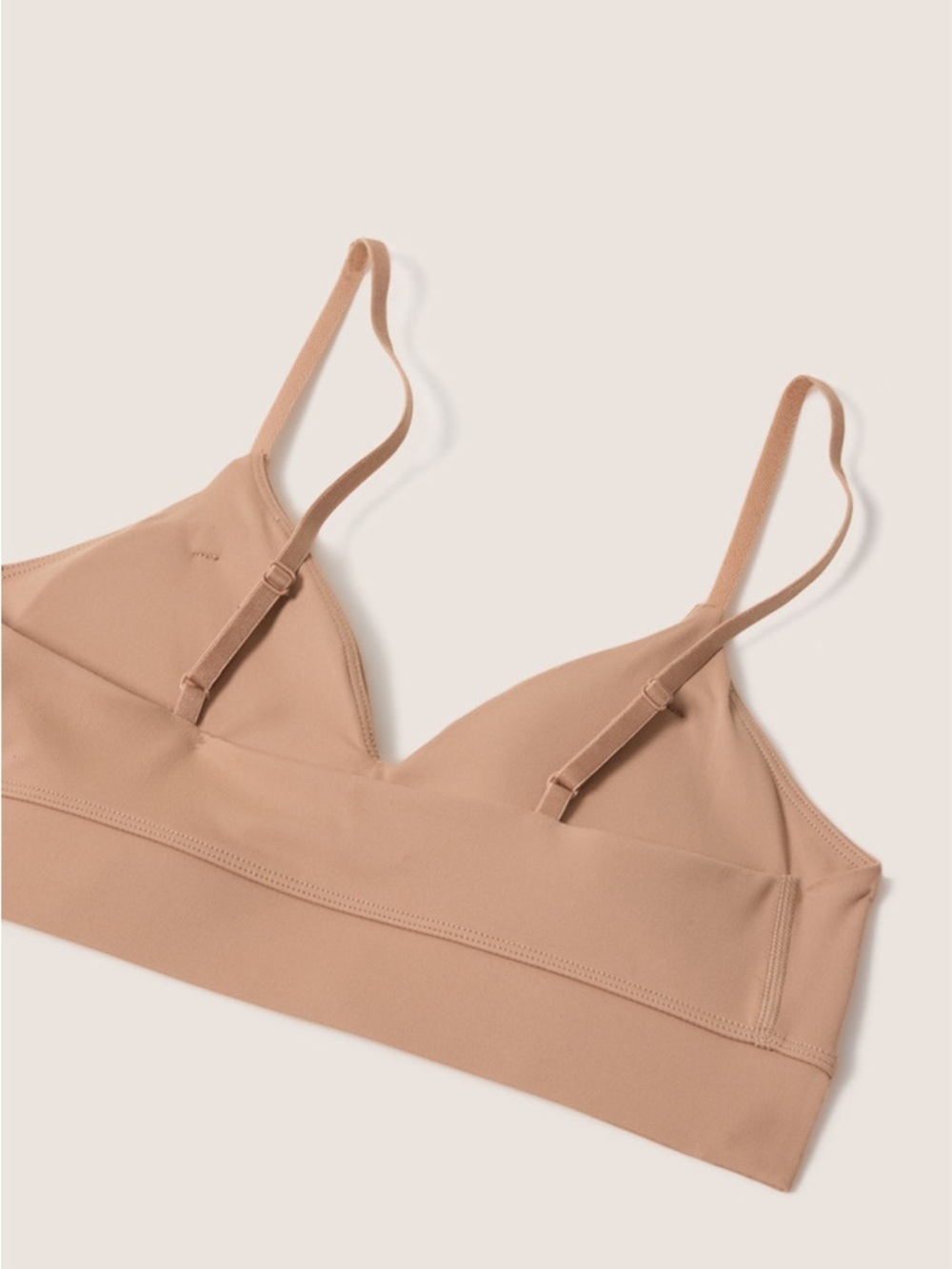 NWT Evereve Z Supply Dessert Beige Nude Misha So Smooth T-Shirt Bra size Medium - Picture 2 of 7